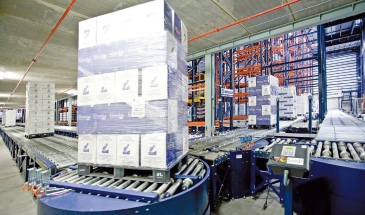 PALLET ROLLENBAAN
